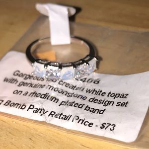 Moonstone ring size 7